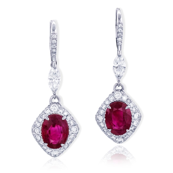 6.10 Burmese oval ruby and micro pave drop earrings.jpg