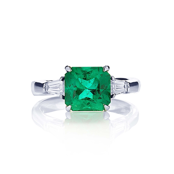 2.20 radiant emerald and baguette diamond ring.jpg