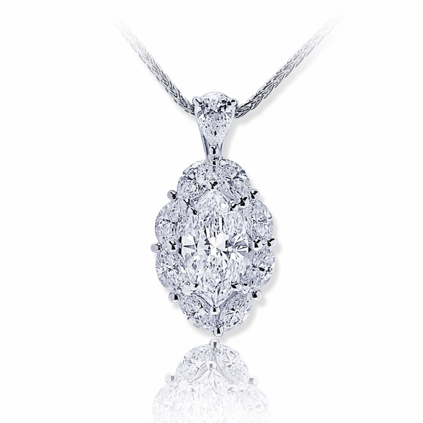 1.51 ct. GIA certified marquise diamond center encircled by marquise and pear-shaped diamonds.jpg