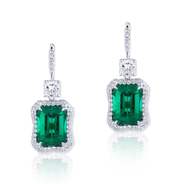 9.19 emerald cut emerald and micro pave diamond drop earrings.jpg