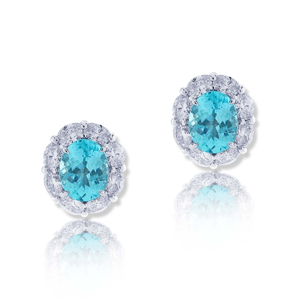 Paraibas oval and oval halo diamond earrings.jpg