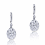 Dazzling diamond drop earrings featuring GIA certified oval diamonds in center surrounded by oval diamonds and hung my micro pave.jpg