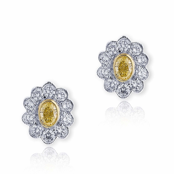 fancy yellow oval diamonds encircled with perfectly matching round diamonds..jpg