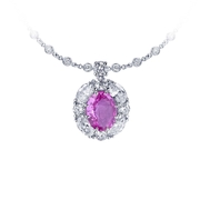 3.53 oval pink sapphire halo diamond necklace.jpg