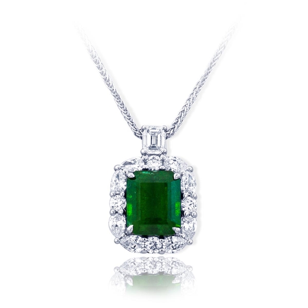 3.75 emerald cut halo diamond necklace.jpg