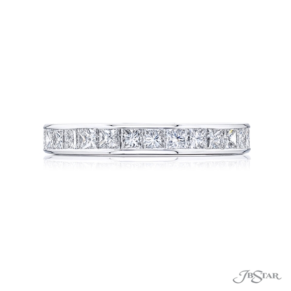 Diamond eternity band featuring 28 perfectly matched diamonds in a channel setting. 5776-001