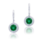 3.12 round emerald and pave diamond drop earrings.jpg